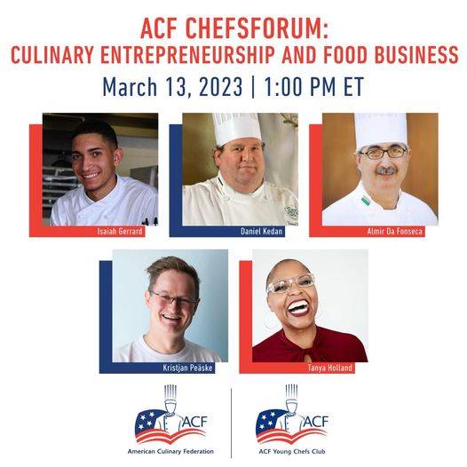 ChefsForum: Culinary Entrepreneurship and Food Business