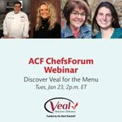 ACF ChefsForum: Discover Veal for the Menu