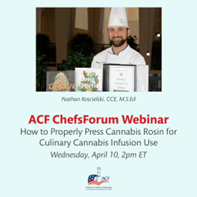 ACF ChefsForum: How to Properly Press Cannabis Rosin for Culinary Cannabis Infusion Use