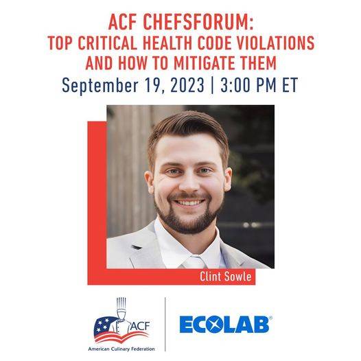 ChefsForum: Top Critical Health Code Violations and How to Mitigate Them